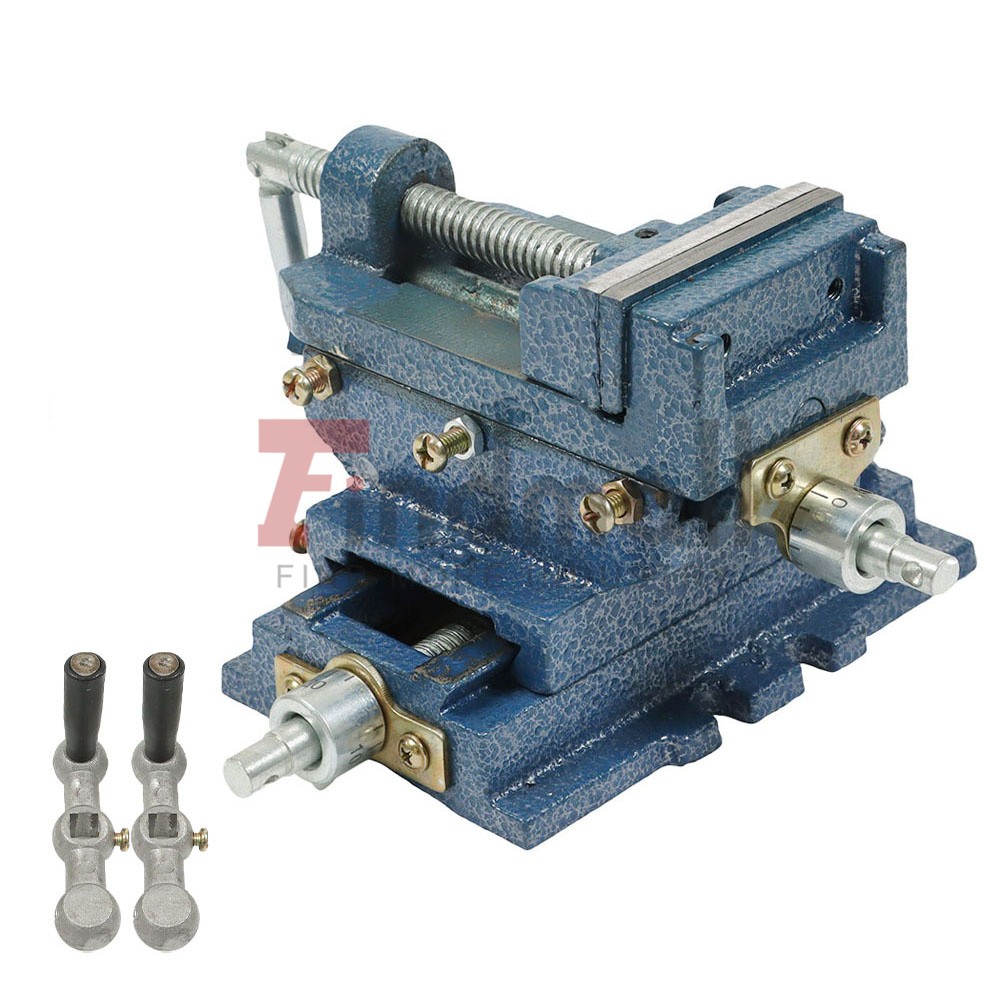 2 Way Heavy Duty Clamp Machine For Cross Slide Vise Drill Press Metal Milling 3″
