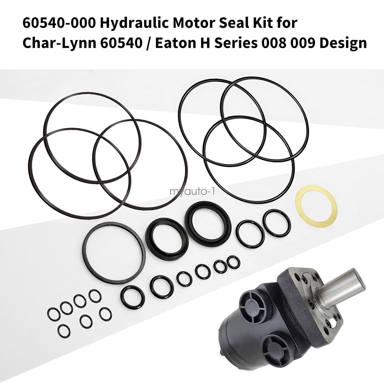 The Seal Kit Fits Eaton Char-Lynn 60540-000/ 60540 008 009 Design