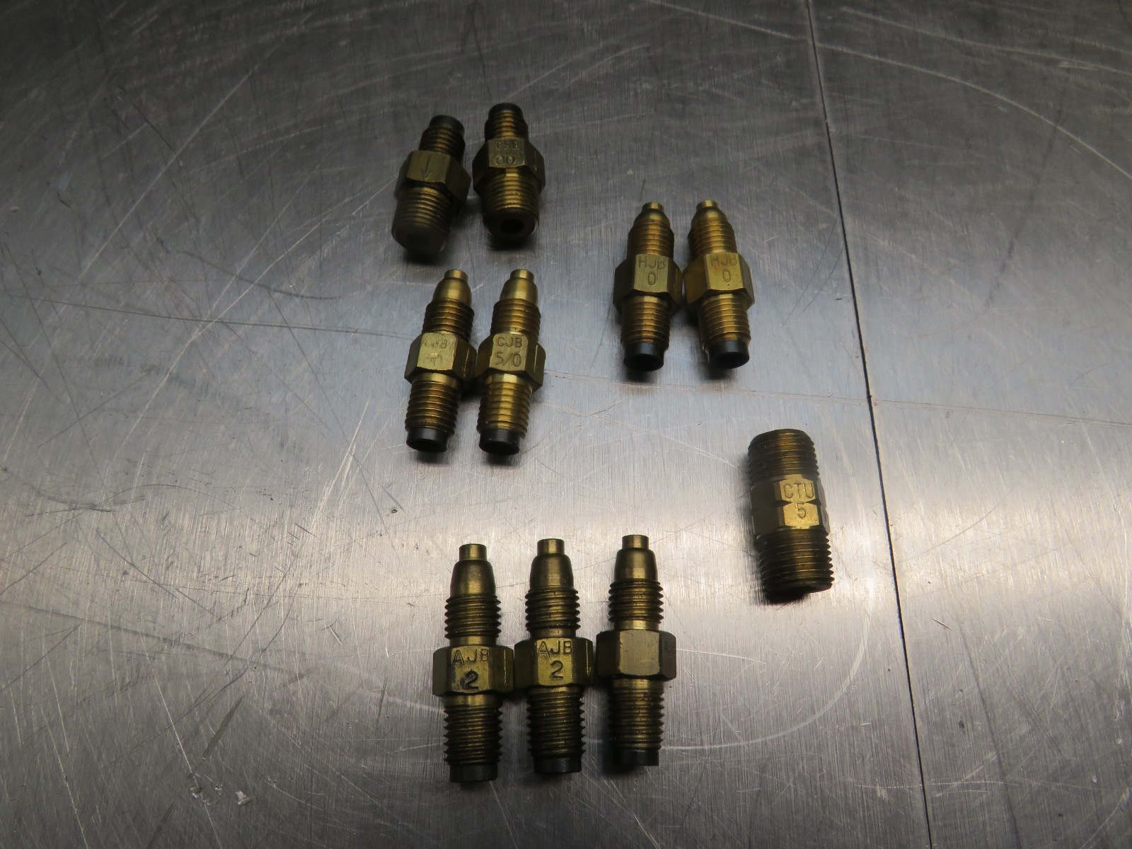 Bijur AJB-2 Lot of 2 W/ AJB x 1, HJB-0 x 2, CSB-00×2, CJB-00×1,CJB-5/0x1, CTU5x1