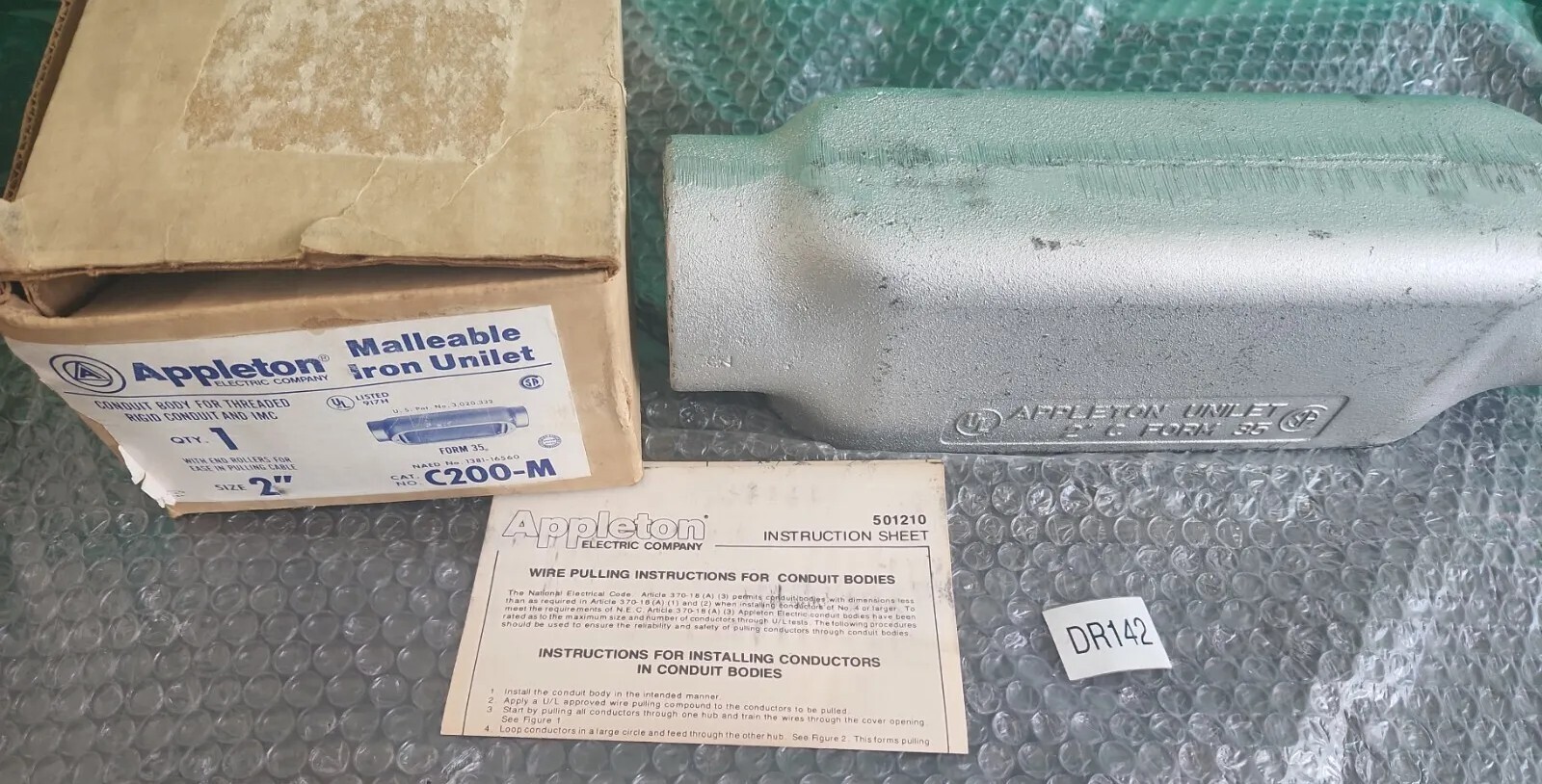 Appleton C200-M Conduit Unilet 2″ Thread ||⚡️🇺🇸 SHIP