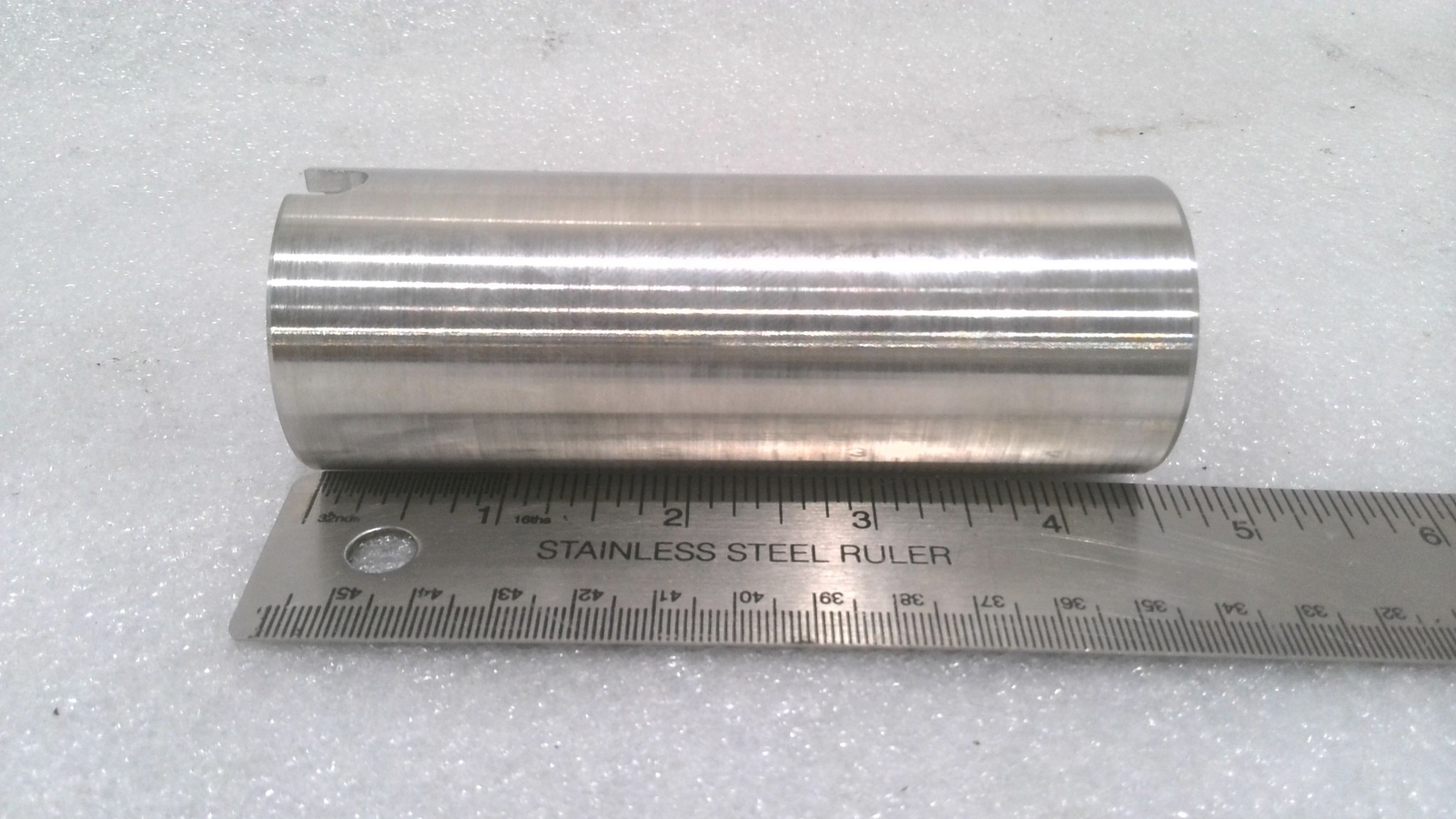 GUSHER 63035-2-SS SHAFT SLEEVE, STAINLESS STEEL, 4-1/2″ OVERALL LENGTH