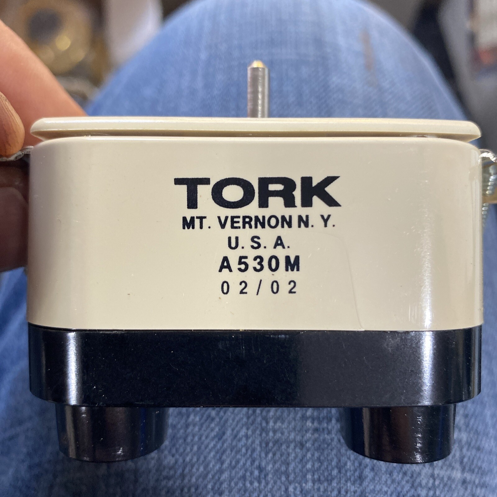 TORK A530M Spring-Wound Timer,Range 0 to 30 min.