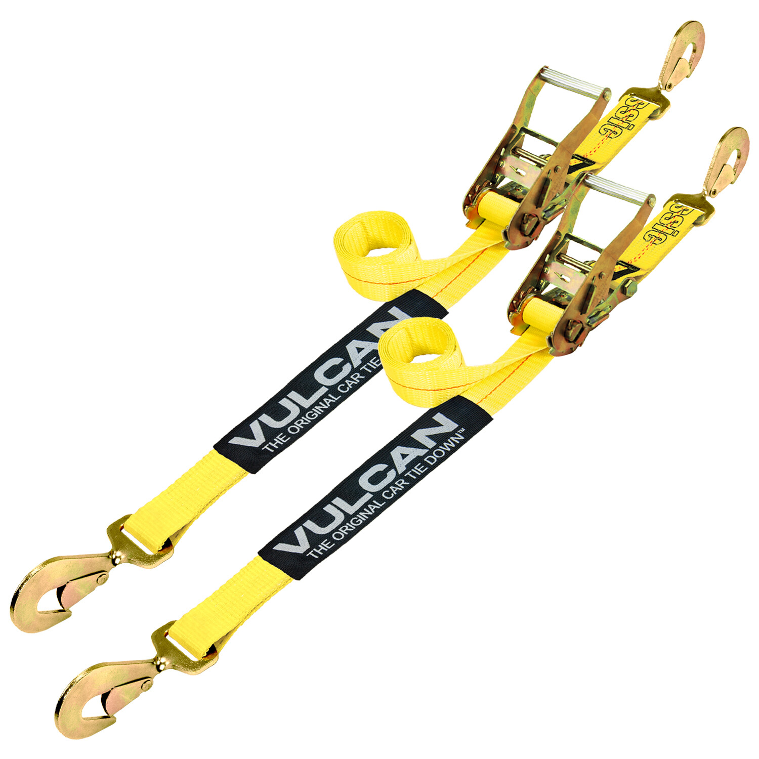 VULCAN Race Car Tie Down – 2″ x 8′, 2 Pack – 3300 SWL