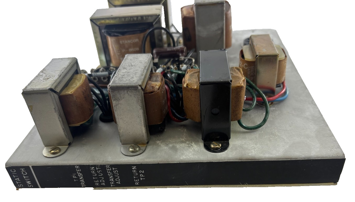 Static Switch TPI Transfer / Return Adjust TP2 Industrial Control 494-001-3186-0