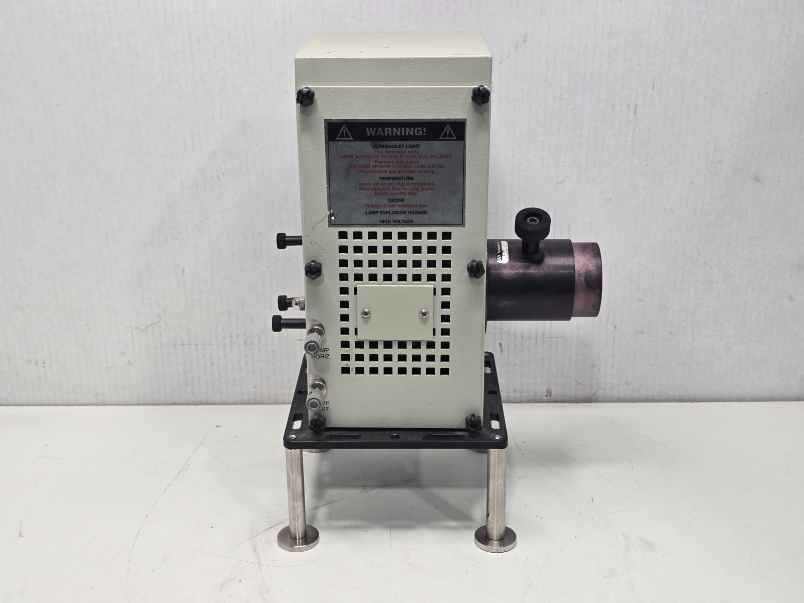 Newport 67005 Arc Lamp Housing F/1 Asphere 1.5 Inch Flange No Power Supply
