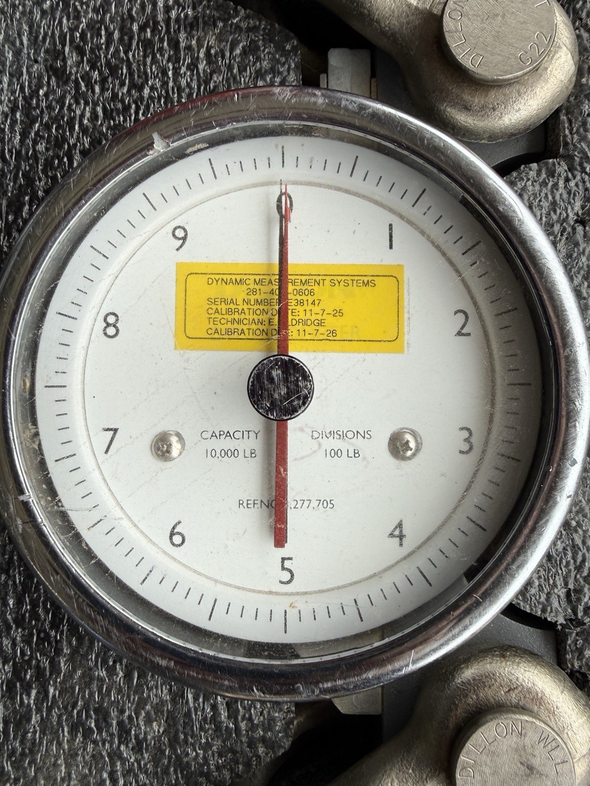 2 10,000 Psi Dynamometers Dillon