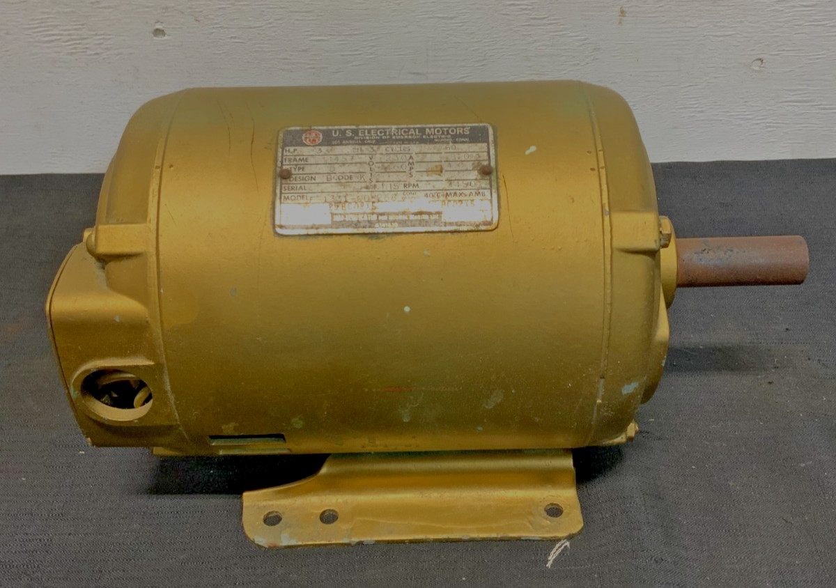 US Electrical Motors F-1331-00-268 General Purpose Motor 52B