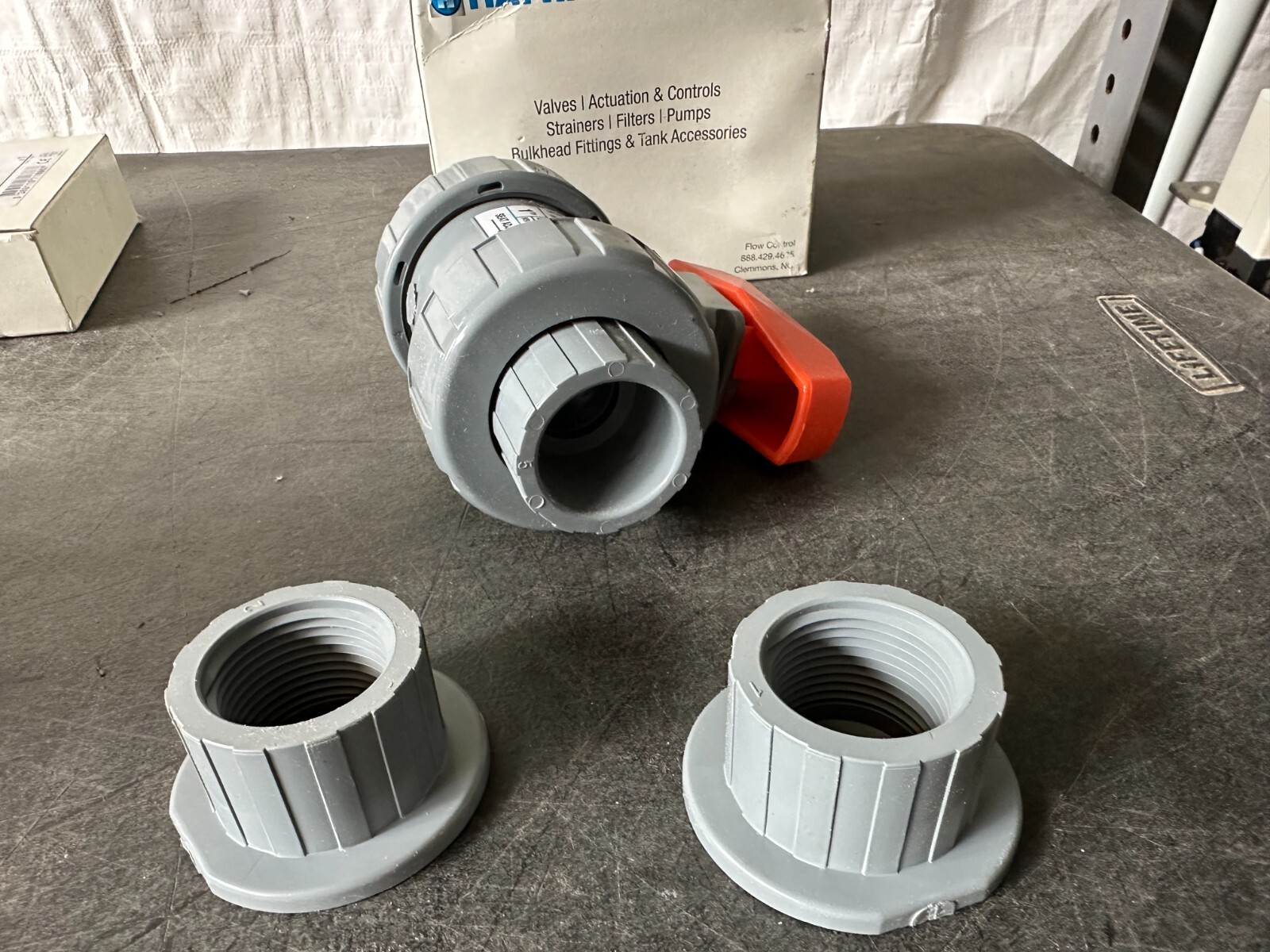 NEW HAYWARD TRUE UNION BALL VALVE 1″