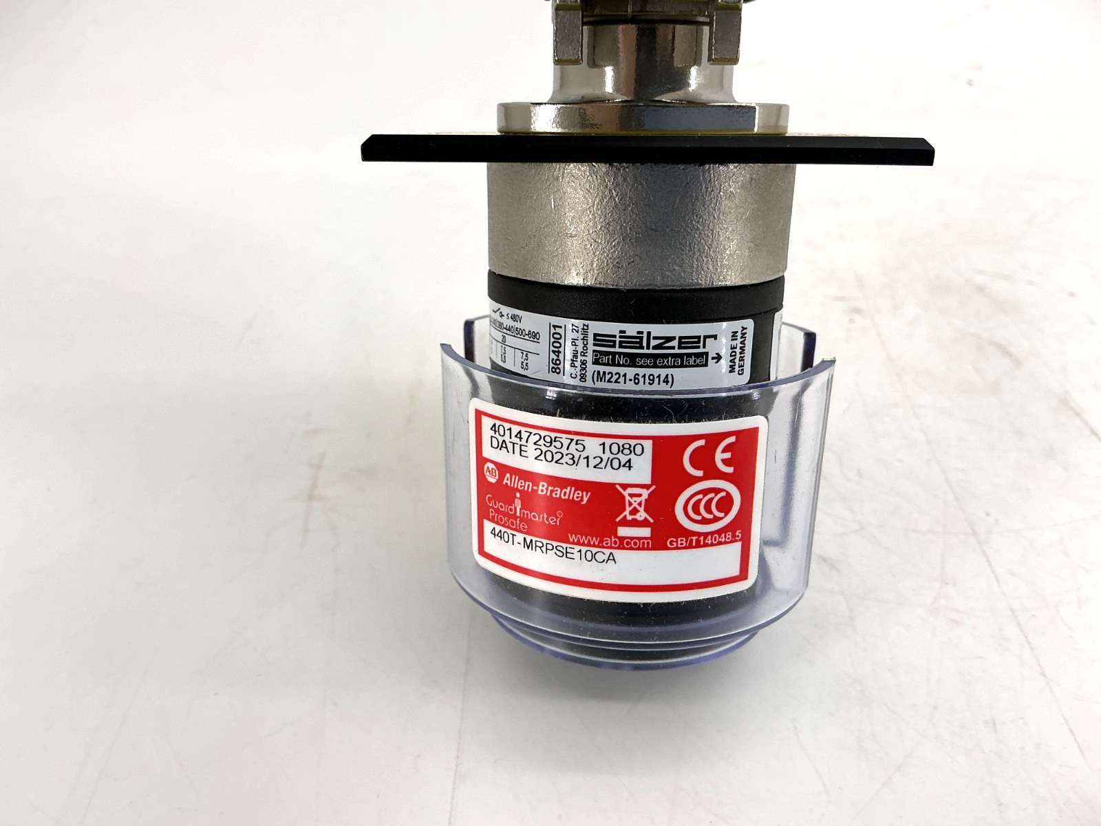 New Allen Bradley 440T-MRPSE10CA Ser B Guardmaster Trapped Key Interlock 20A
