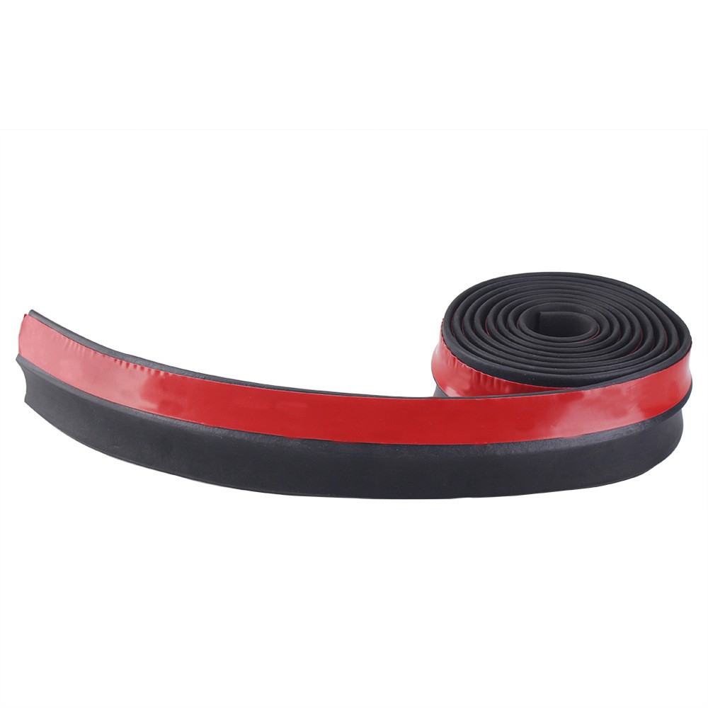 Weather Resistant TPVC Lip Spoiler Anti-Scratch Bumper Guard Trim Universal Cars