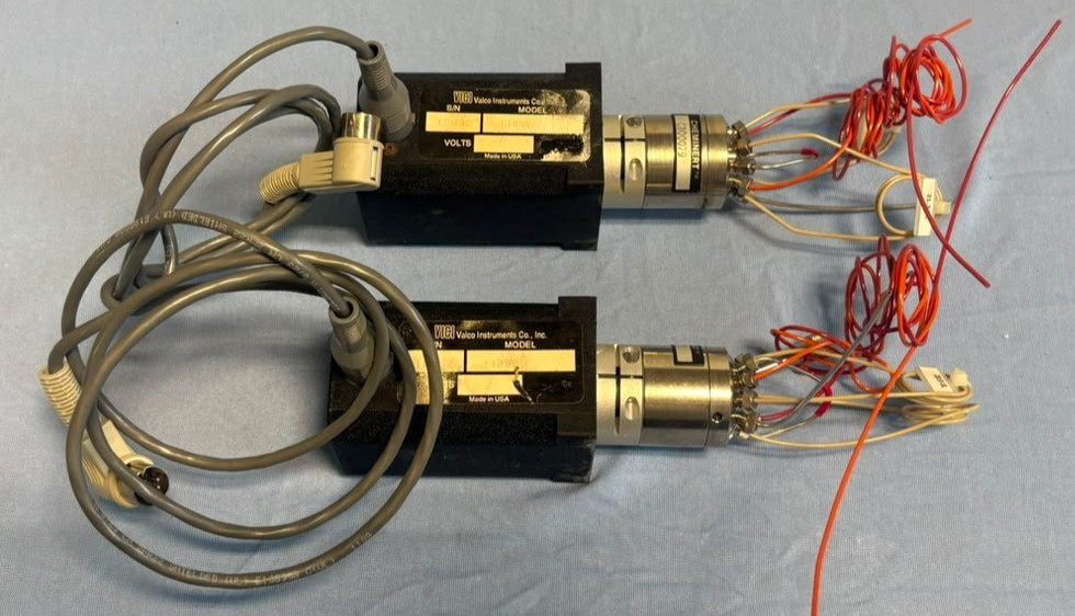 *LOT OF 2* VICI Valco Instruments Model EHMA Microelectric Actuator