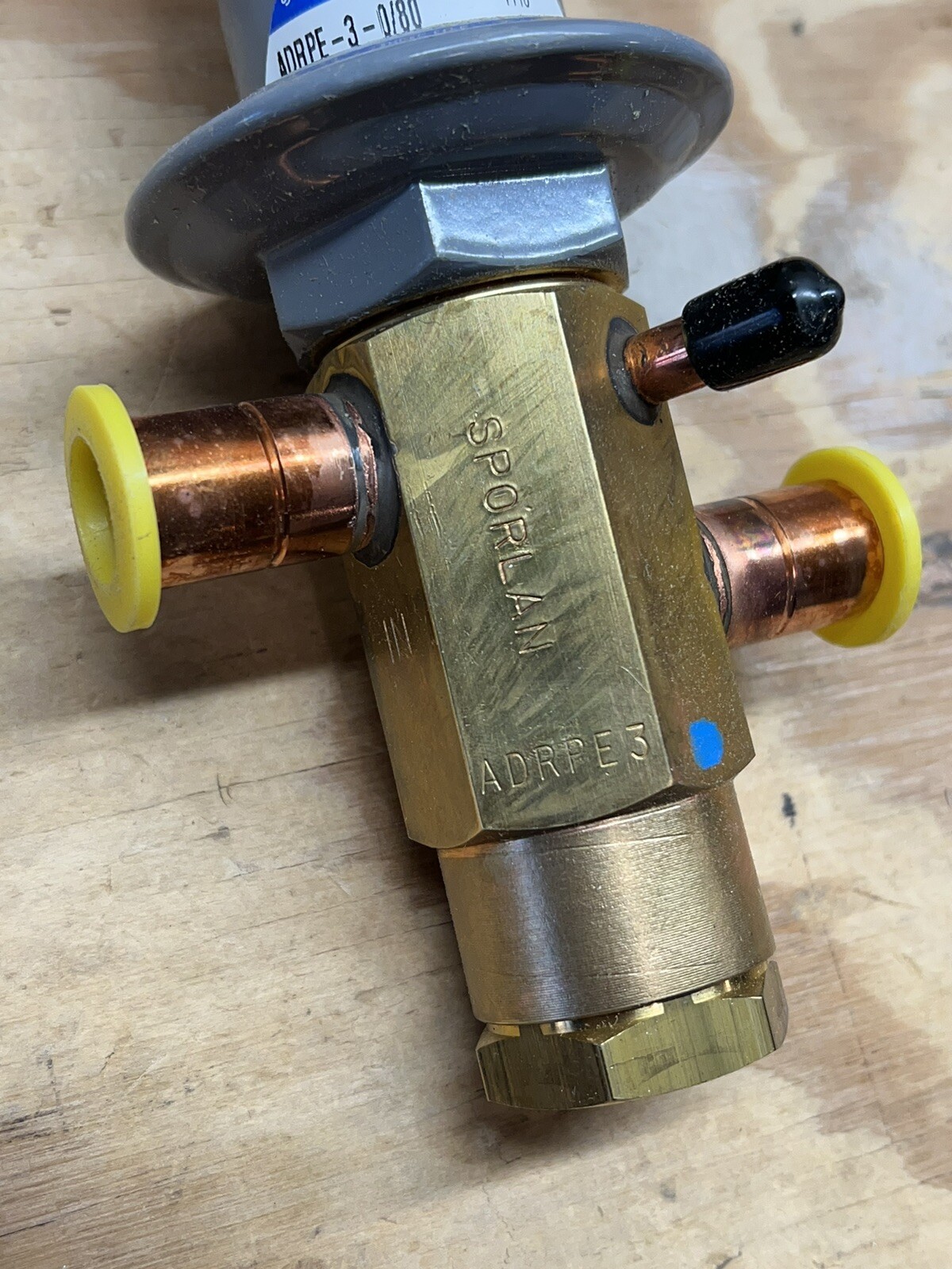 SPORLAN ADRPE-3-0/80 DISCHARGE BYPASS VALVE 5/8″ x 5/8″ ODF SOLDER 1/4”