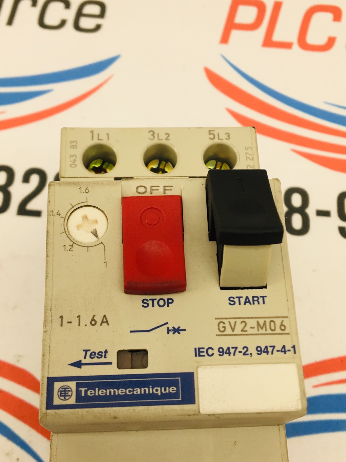 TELEMECANIQUE MOTOR CIRCUIT BREAKER GV2-M06