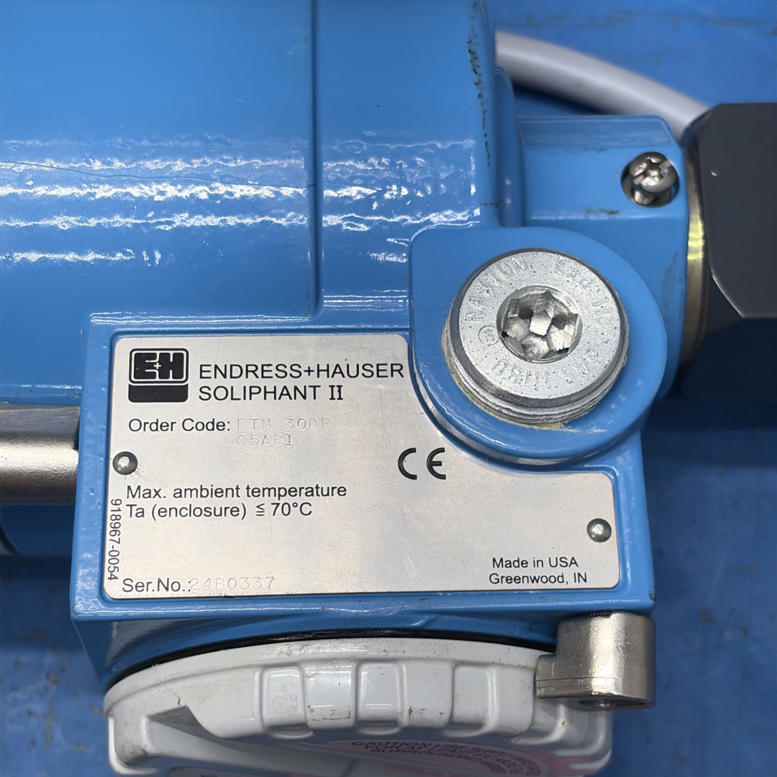 ENDRESS+HAUSER Soliphant II FTM30DRQ5AB1 NNB + Fast 🇺🇸 Shipping +Warranty