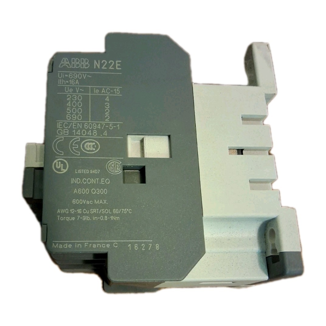 ABB 1SBH141001R8422 N22E Contactor Relay 110-120V60Hz 110V50Hz Made In France