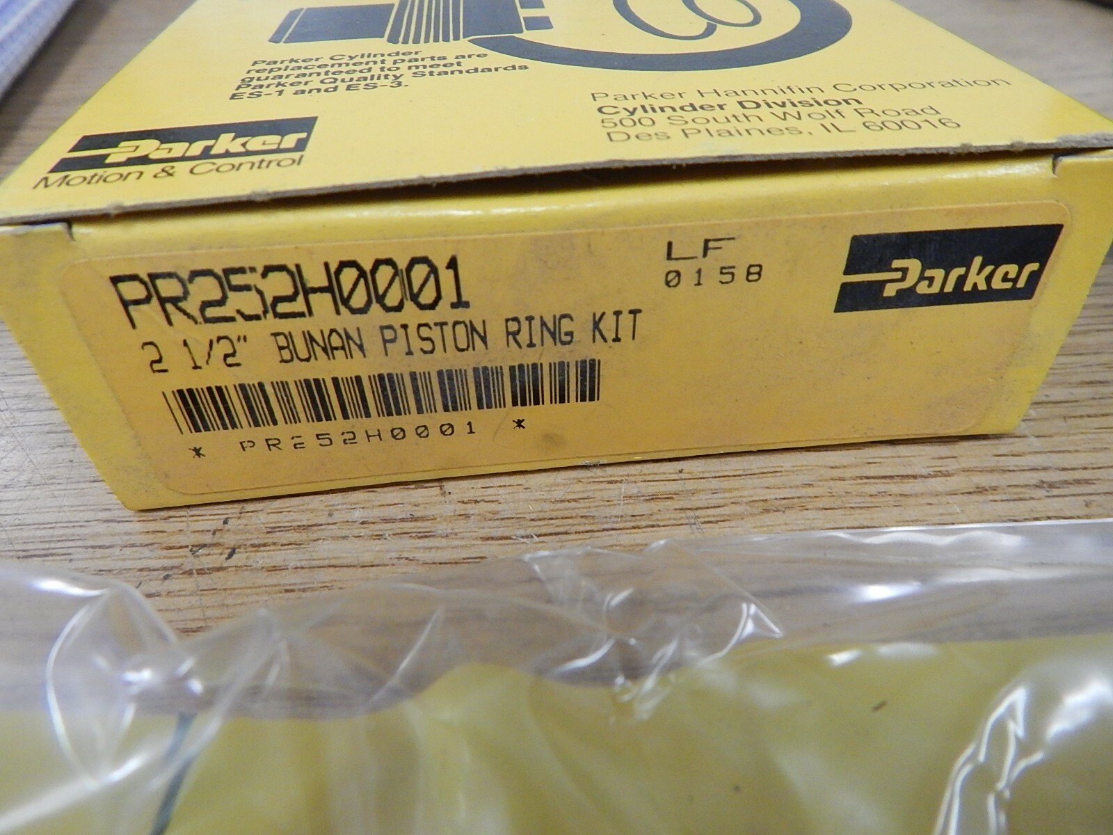 NEW Parker PR252H0001 2-1/2″ Bunan Piston Ring Kit *FREE SHIPPING*
