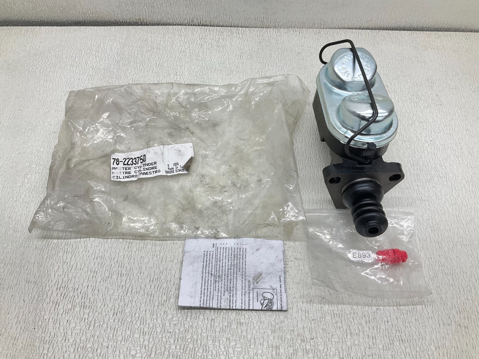 EZGO 78-2233750 Master Cylinder 782233750 New (TSC)