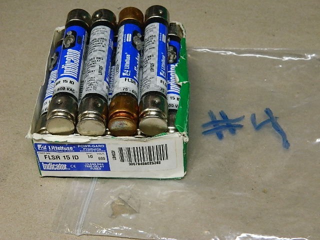 Littelfuse FLSR 15 ID Class RK5 Time-Delay Fuse 15A 600VAC 300VDC 14pcs NEW #4