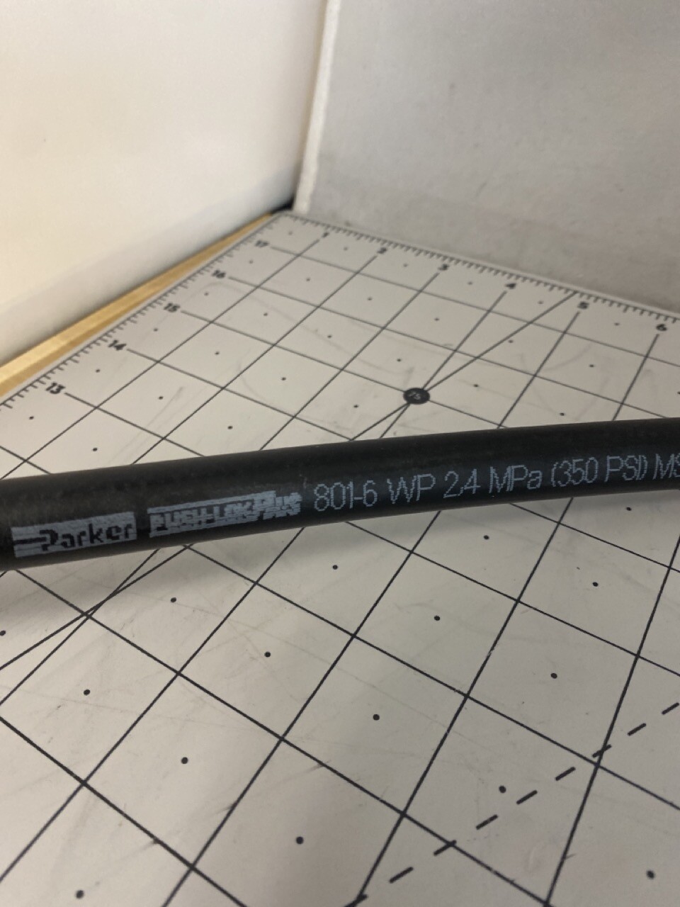 Parker Push-Lok Plus Hose 47″ (3.92ft) PN: 801-6-BLK