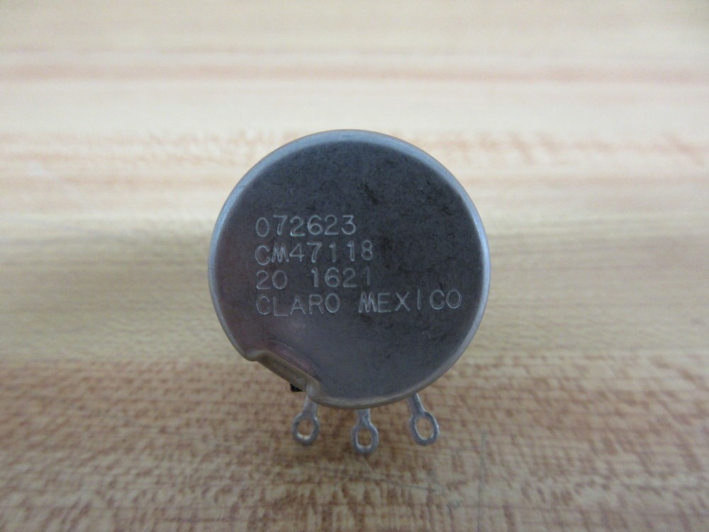 Clarostat CM47118 Potentiometer 072623