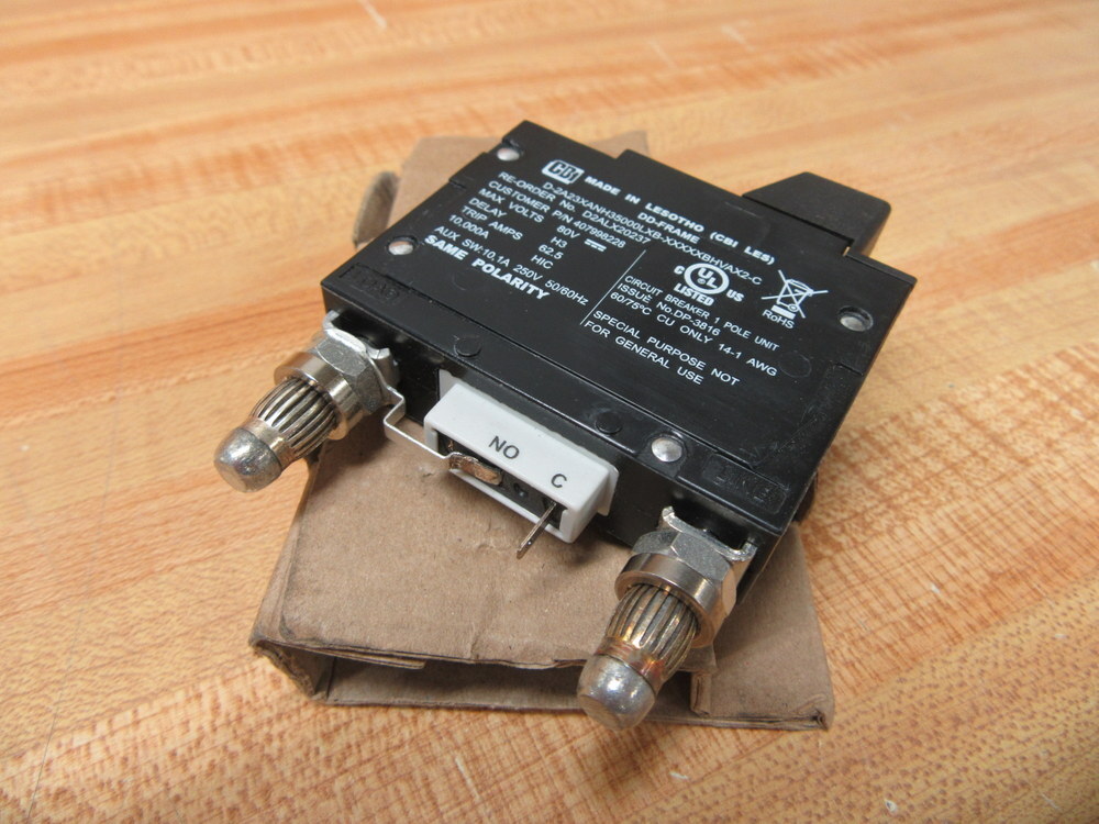 CBI D2A23XANH35000LXB-XXXXXBHVAX2-C Circuit Breaker 50A