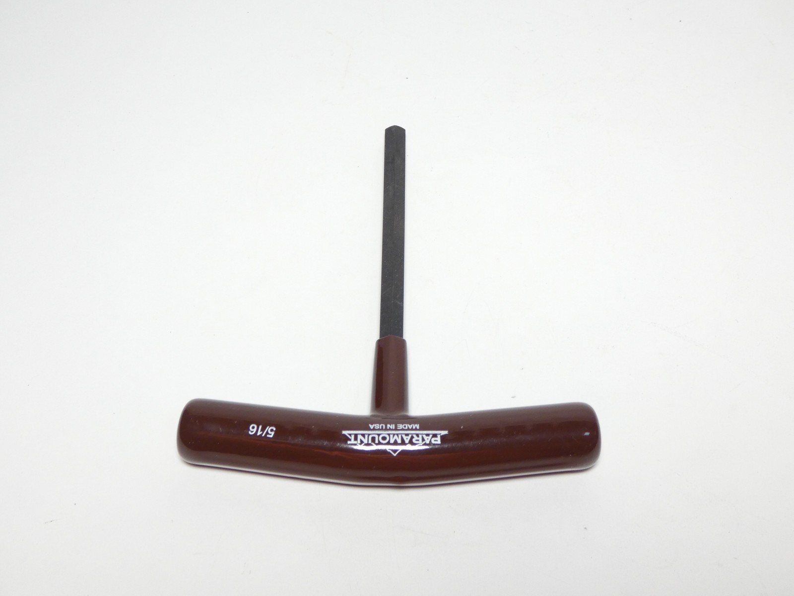 *Lot of 2* Paramount 78920402 T-Handle Cushion Grip Hex End Key 5/16″ x 6″ Br…