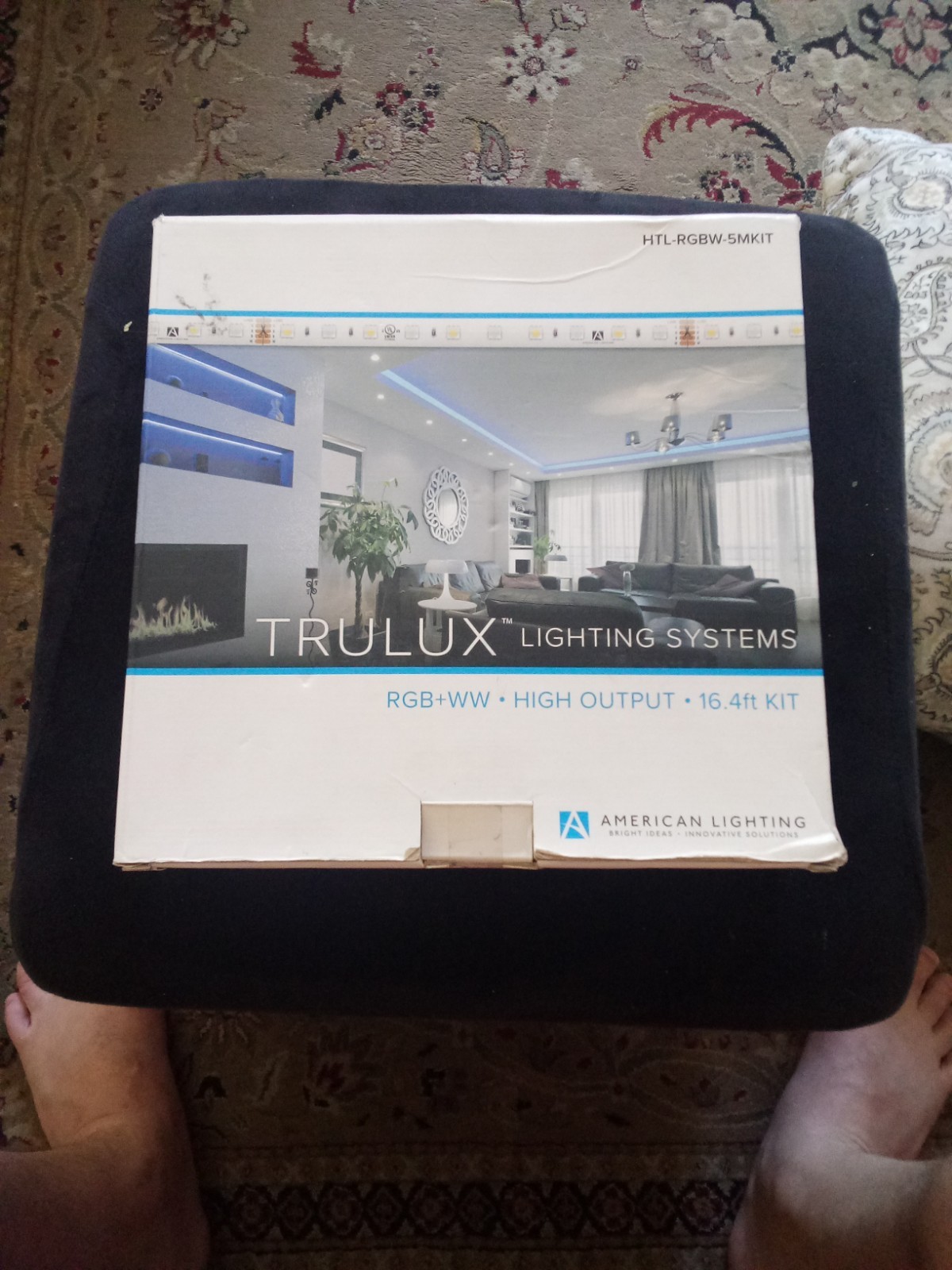 American Lighting Trulux HTL-RGBW-5MKIT High Ouput 16.4ft LED Tape Light Kit NEW