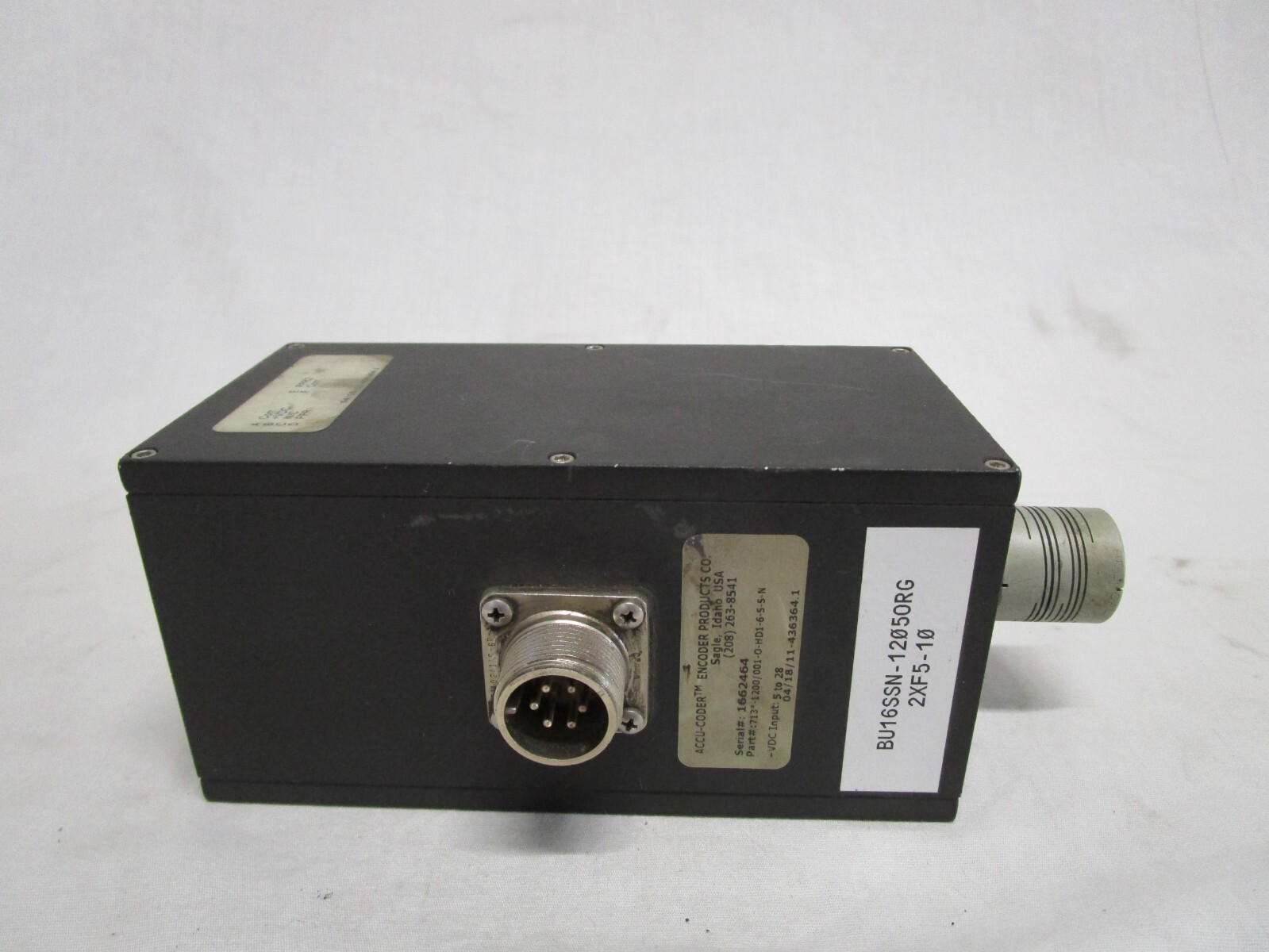 ENCODER PRODUCTS 713-1200/001-O-HD1-6-5-5-N ENCODER INCREMENTAL SHAFT