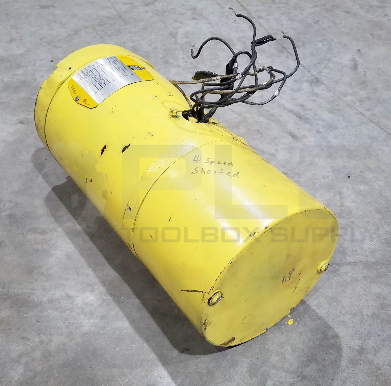 R&M MATERIALS HANDLING 35F167W538 CRANE MOTOR, 3/4HP 3PH 1725RPM FR: 56C