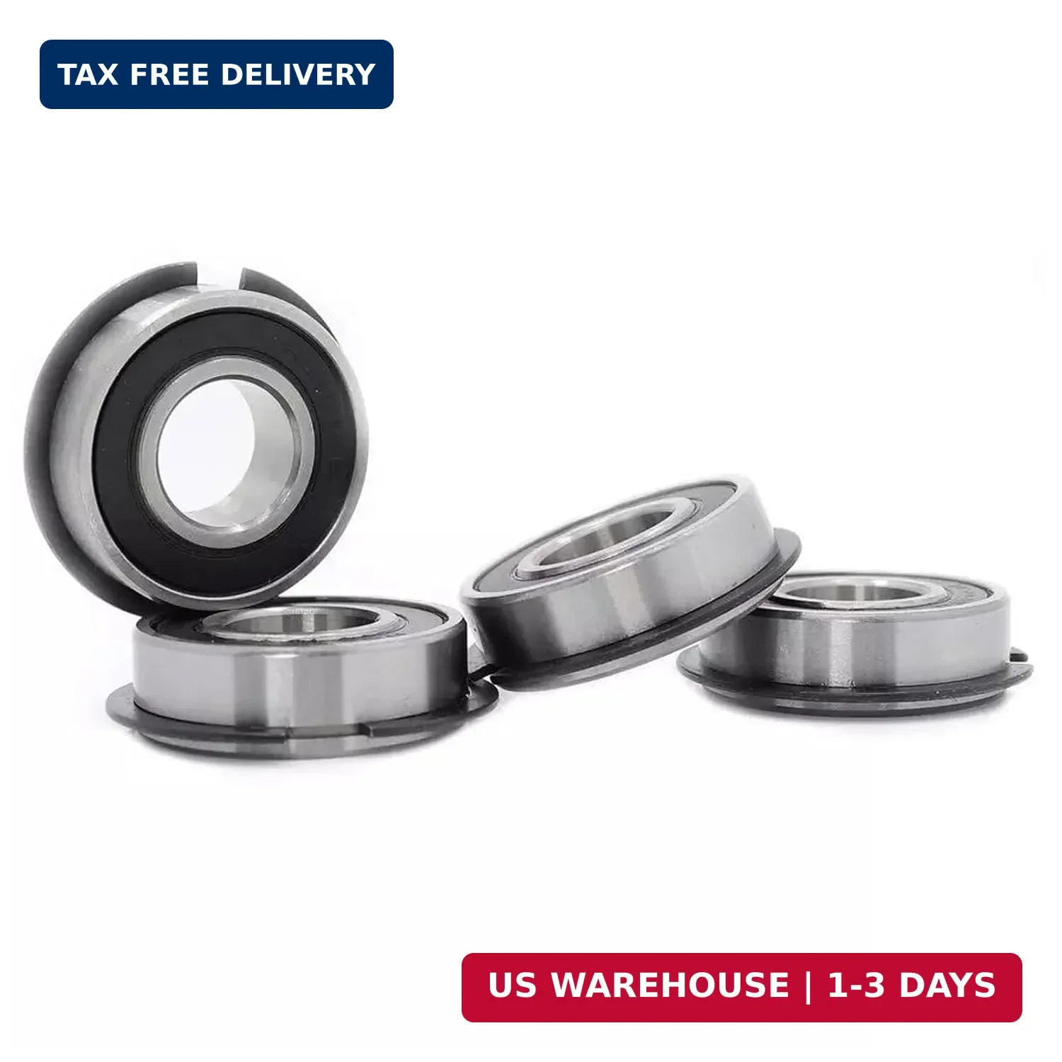 4pcs 99502HNR Go cart Bearing 5/8 Internal Diameter Wheel hub Bearings with snap