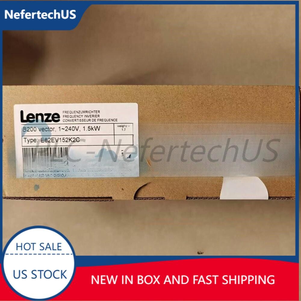 US Free TAX 1PC NEW LENZE E82EV152K2C E82EV152K-2C LENZE FREQUENCY INVERTER