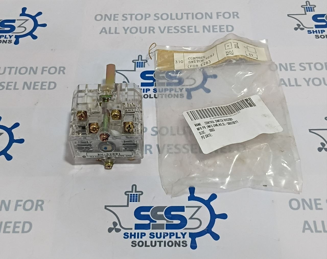 Fuji Electric BH-S2001 Control Switch SL-506970EY1 (Unused New)