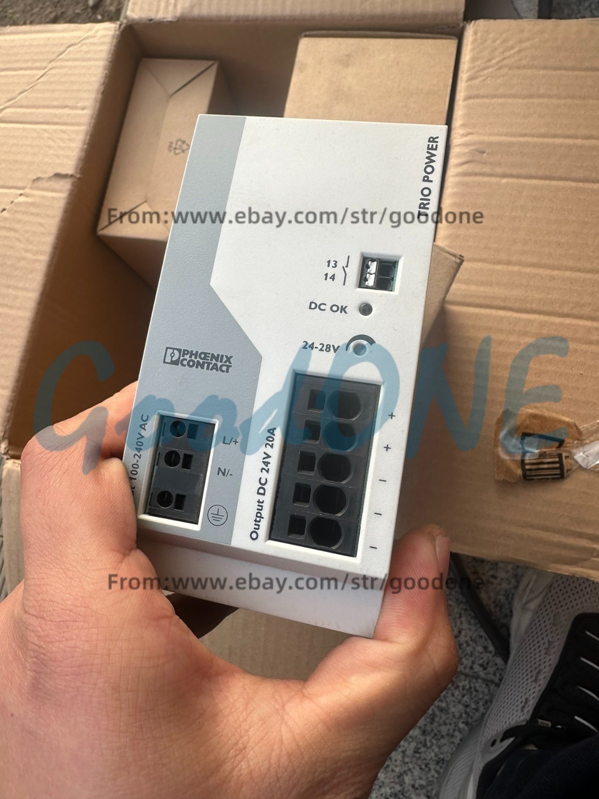 1PC NEW FOR PHOENIX Contact TRIO-PS-2G/1AC/24DC/20 2903151 Power Supply