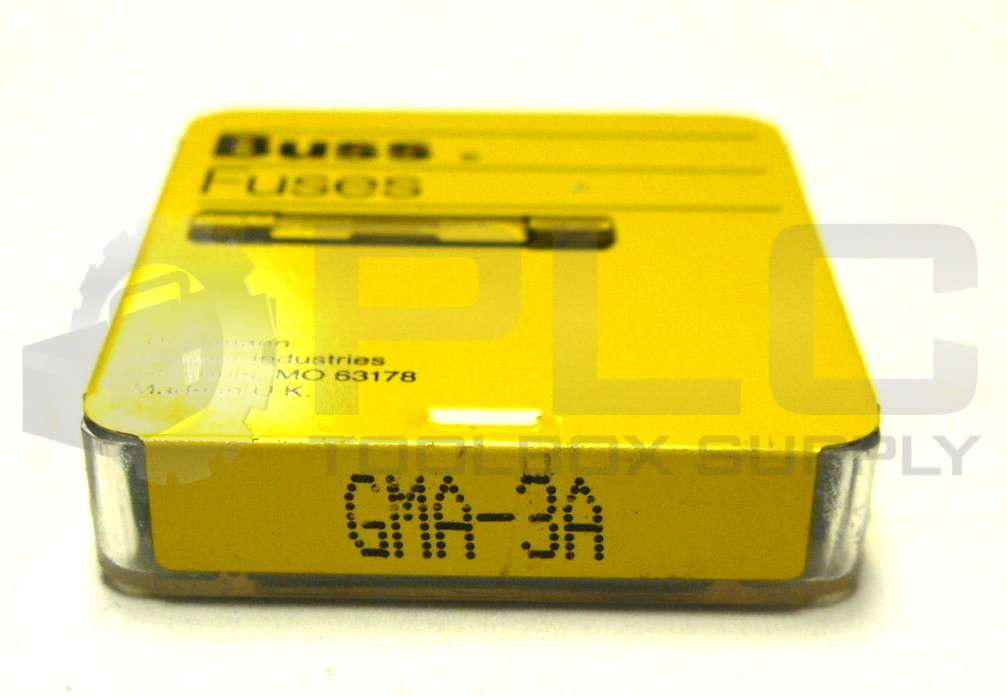NEW LOT OF 5 PACKS BUSS GMA-3A FUSES TOTAL QTY 25 FUSES