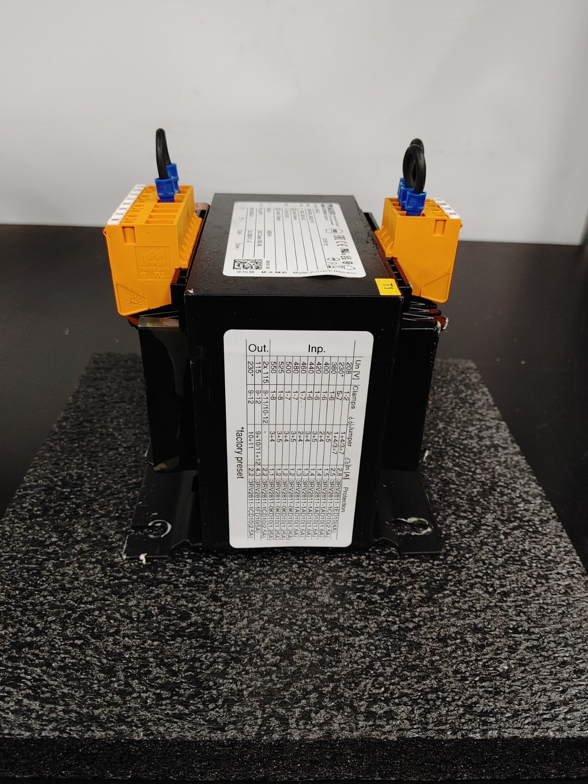 MURR ELEKTRONIK 86148 500 VA MST 1 Phase Control and Isolation Transformer