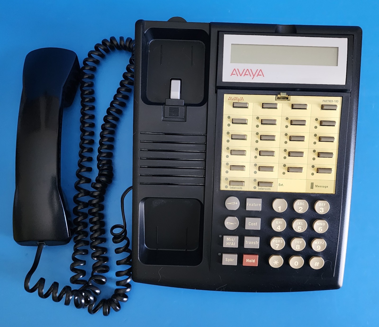 Avaya Lucent Partner 18D 108883257R Black Business Telephone With Base