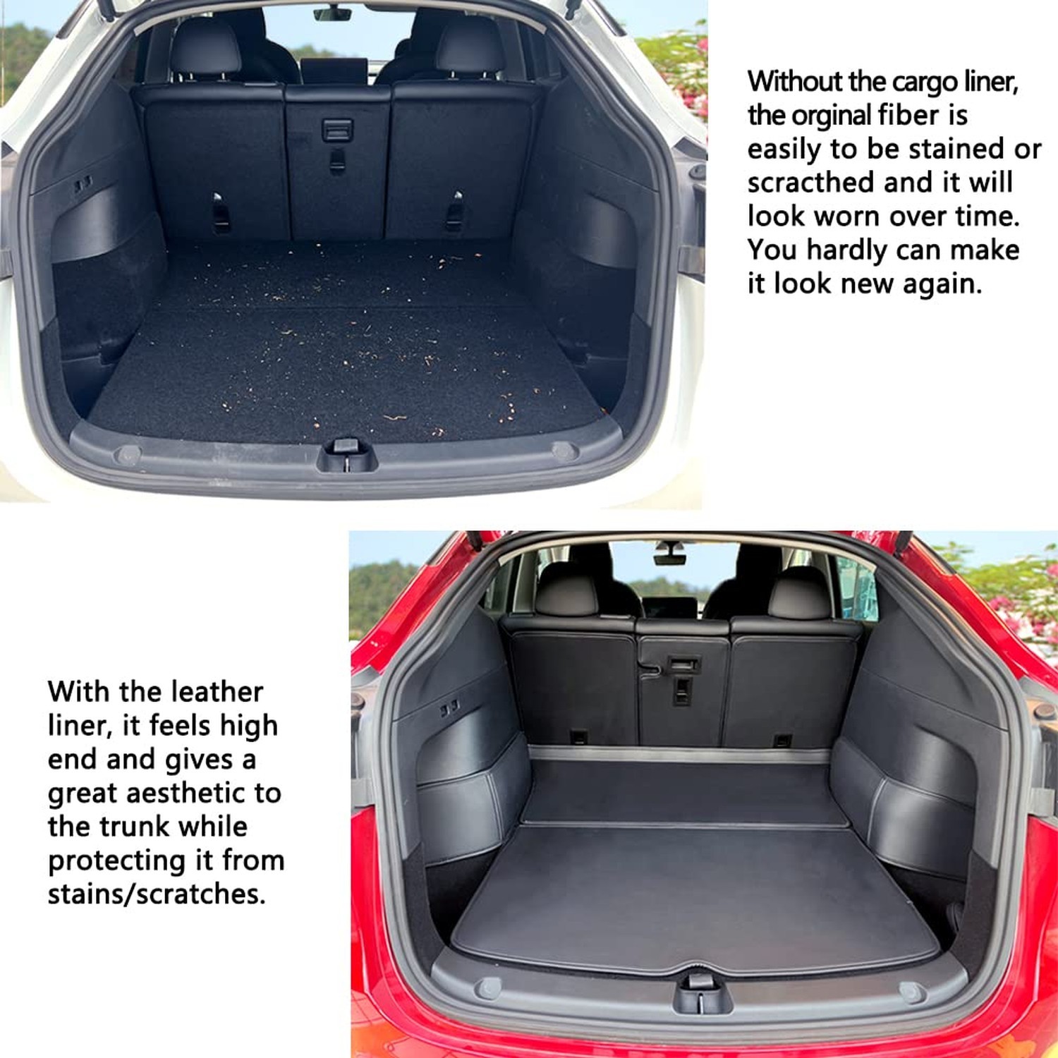 Fit Juniper Model Y Tesbeauty Cargo Liner for Tesla Model Y 5 Seater Trunk Ma…