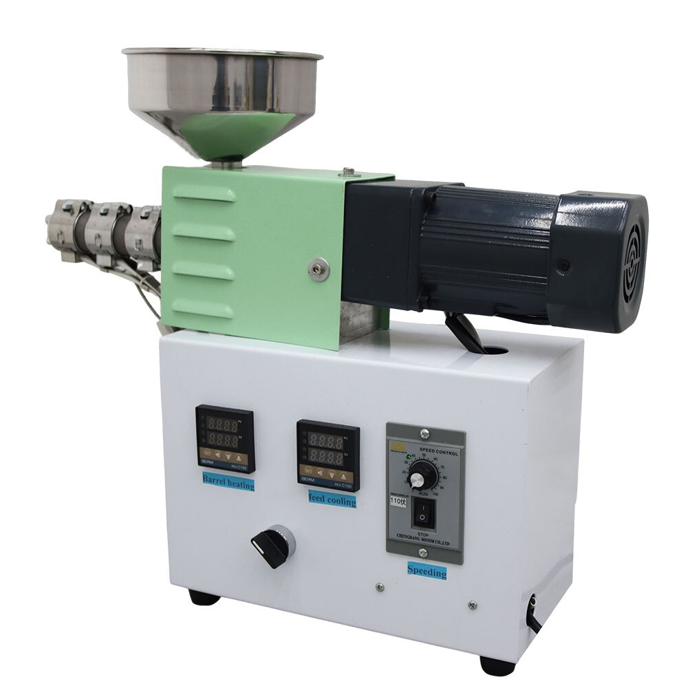 Enhanced Single Screw Extruder 110V Powered Screw Extruder 11.8in Work Center