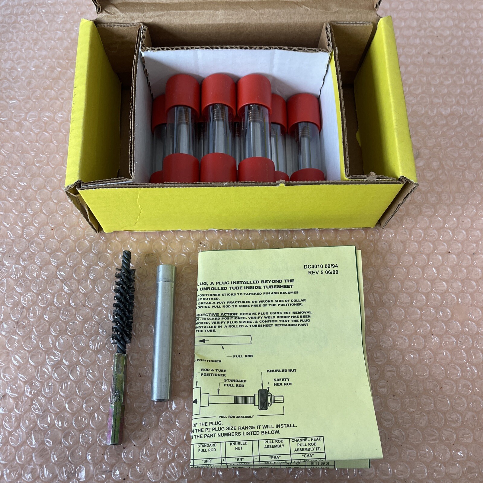 NEW IN BOX- Pop-A-Plug II Kit P2-520-N 0.520” (8) Plugs (1) Brush (1) Gauge🇺🇸
