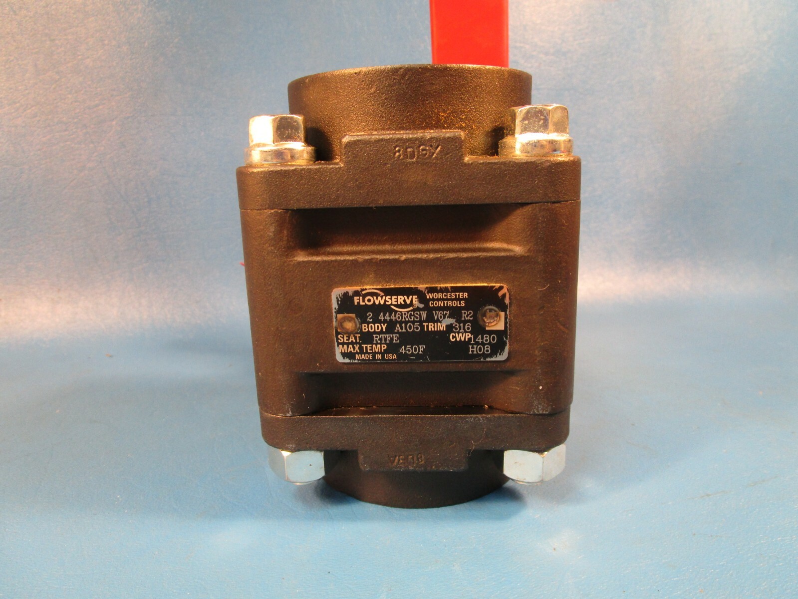 Flow Serve, Worcestor Ball Valve 4446 RGSW, 2″ Weld End, Body A105, CWP 1480