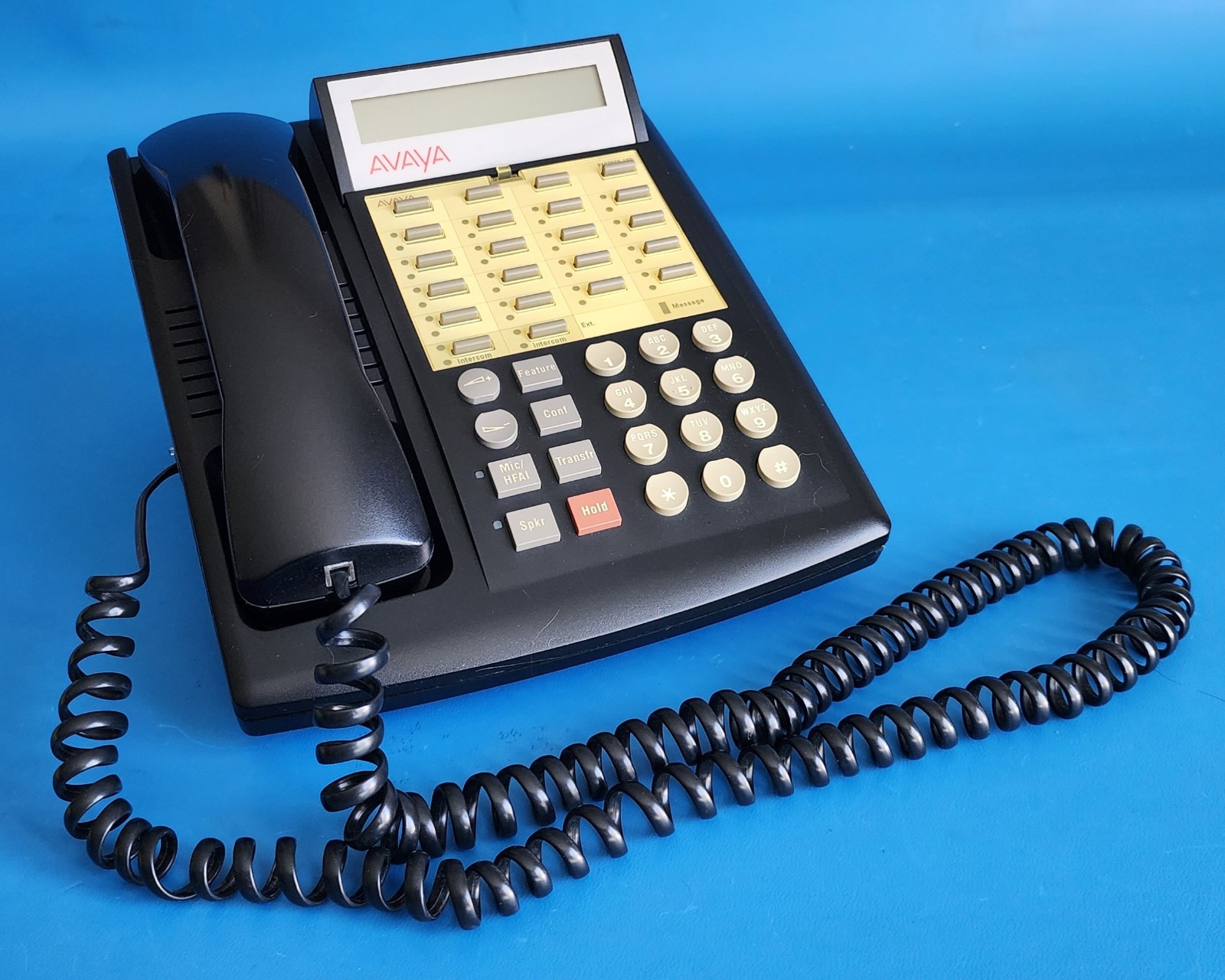 Avaya Lucent Partner 18D 108883257R Black Business Telephone With Base
