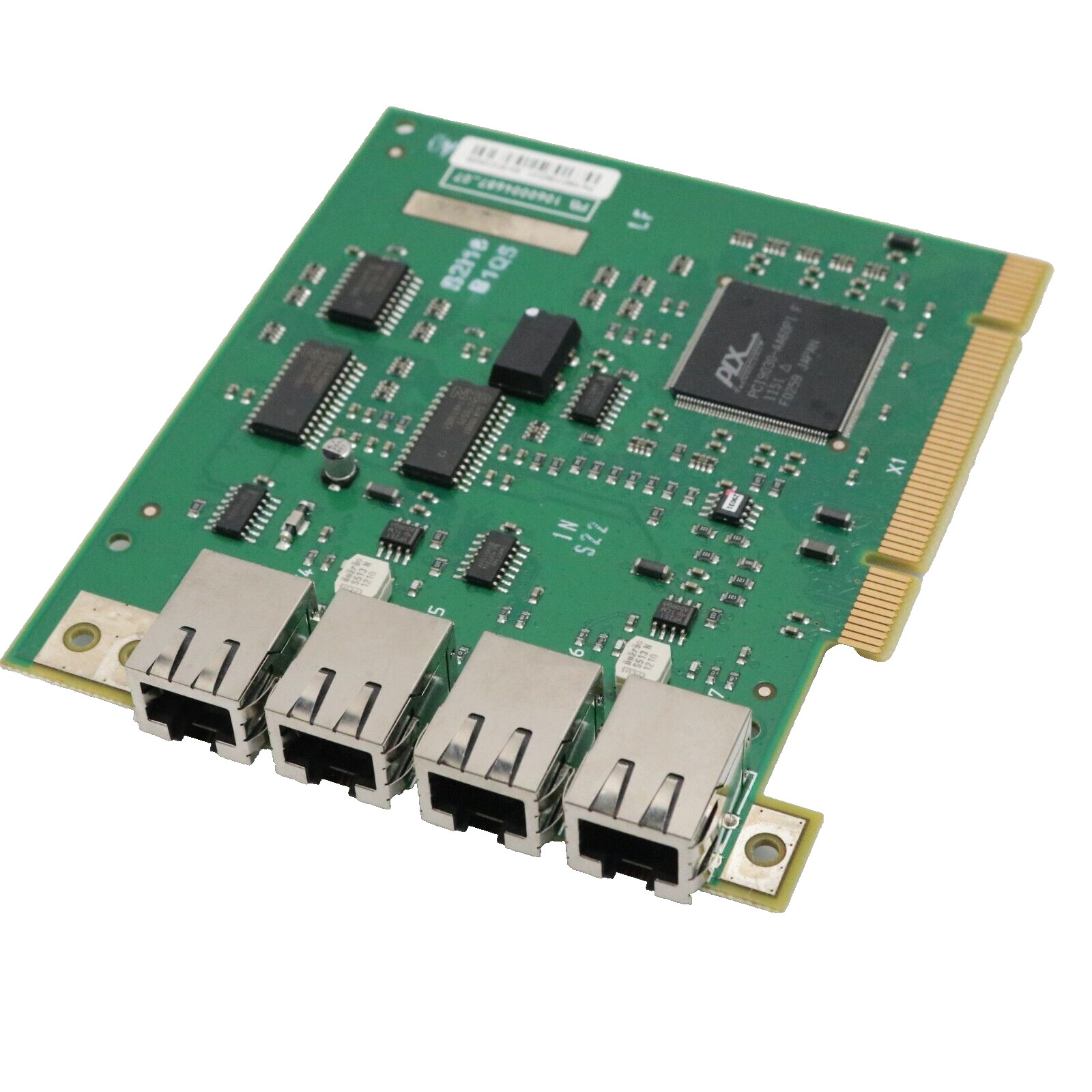 PLX 4 Port Network Card PCI9030-AA60PI F PB 1060004687_07 / 1060113923-01