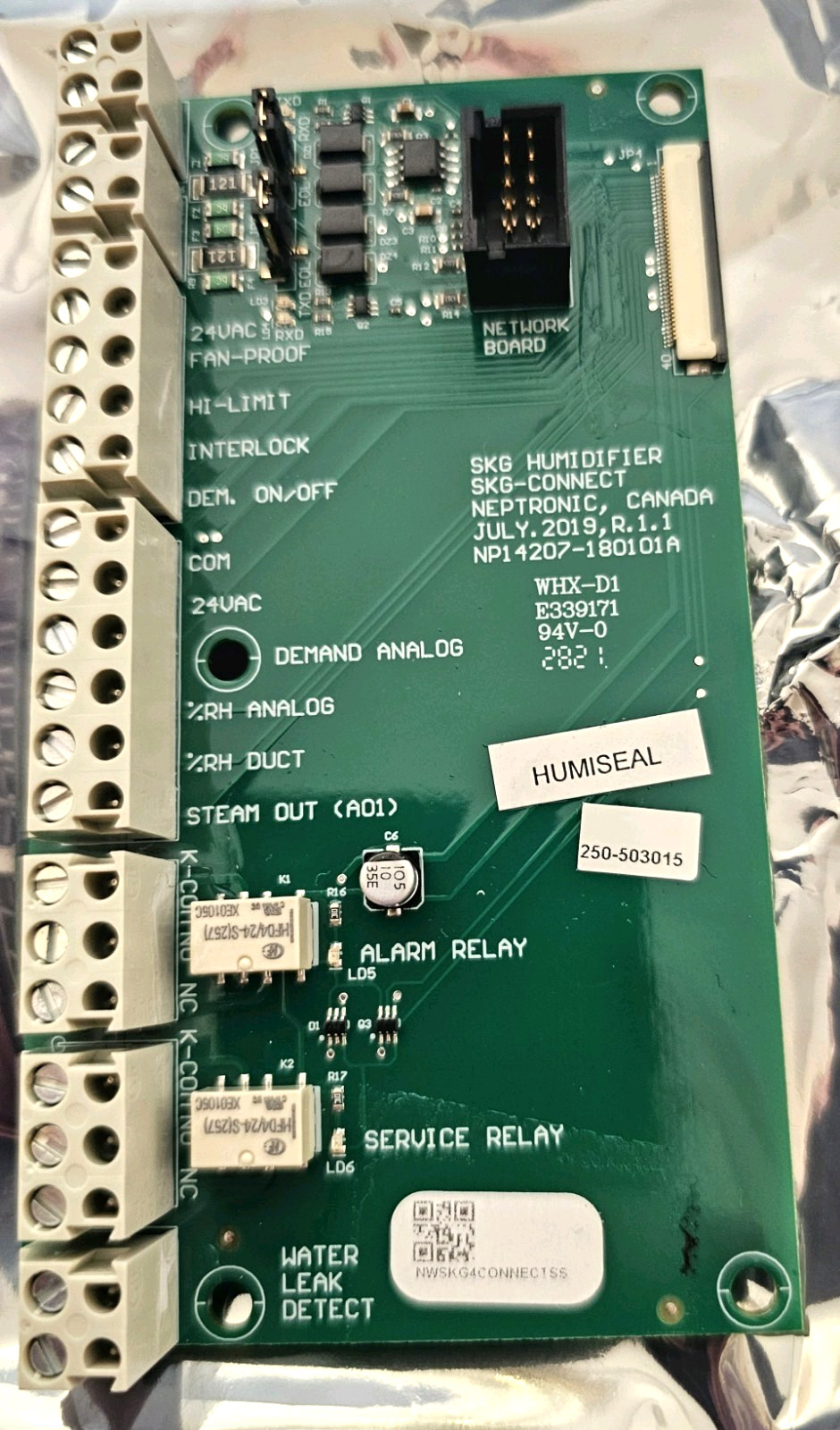 New! Neptronic SKG4 Connect Board NP14207-180101A