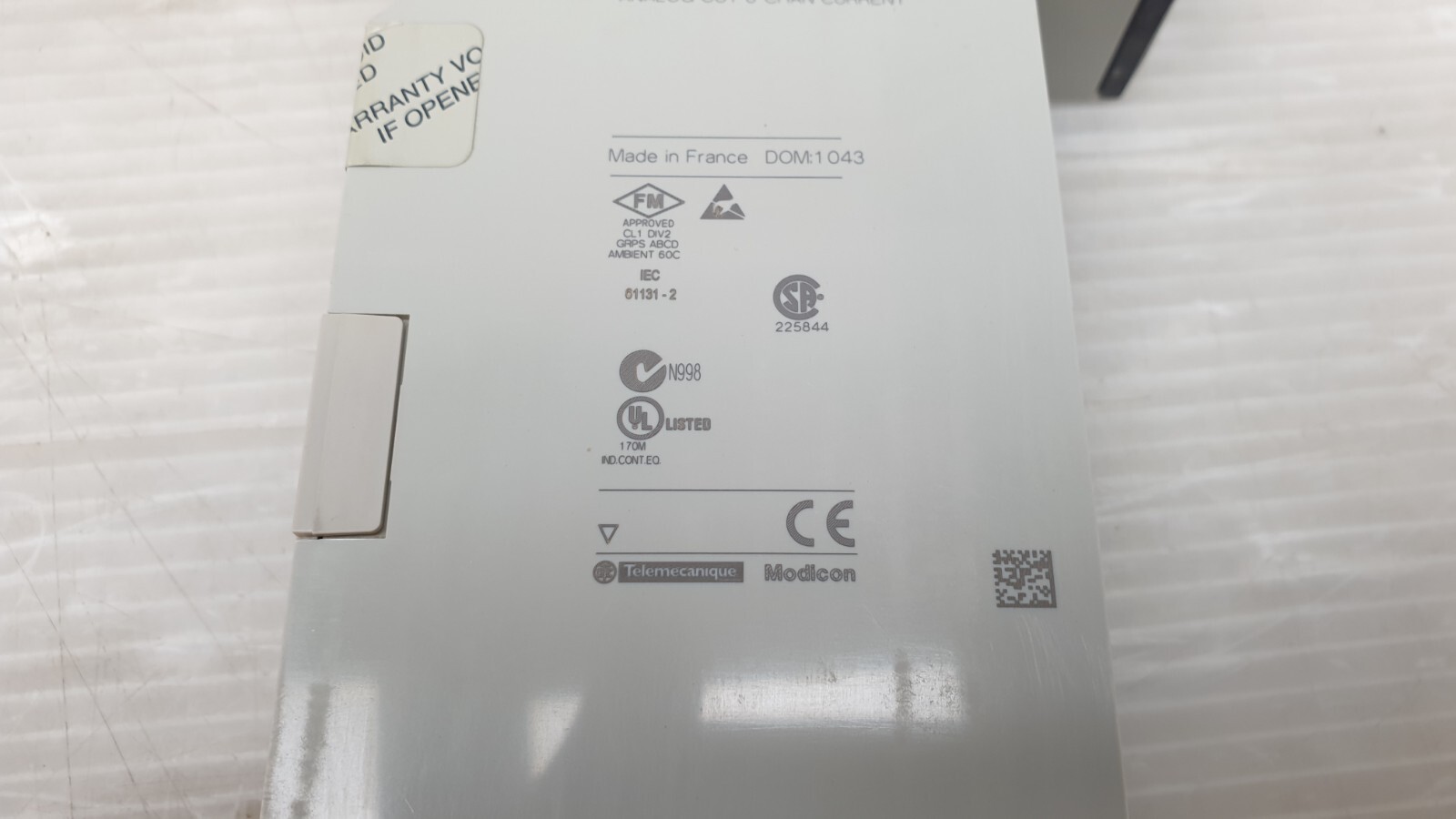 Modicon Schneider TSX Quantum PLC 140-ACO-130-00, 114801 ANALOG OUT 8 CH CURRENT