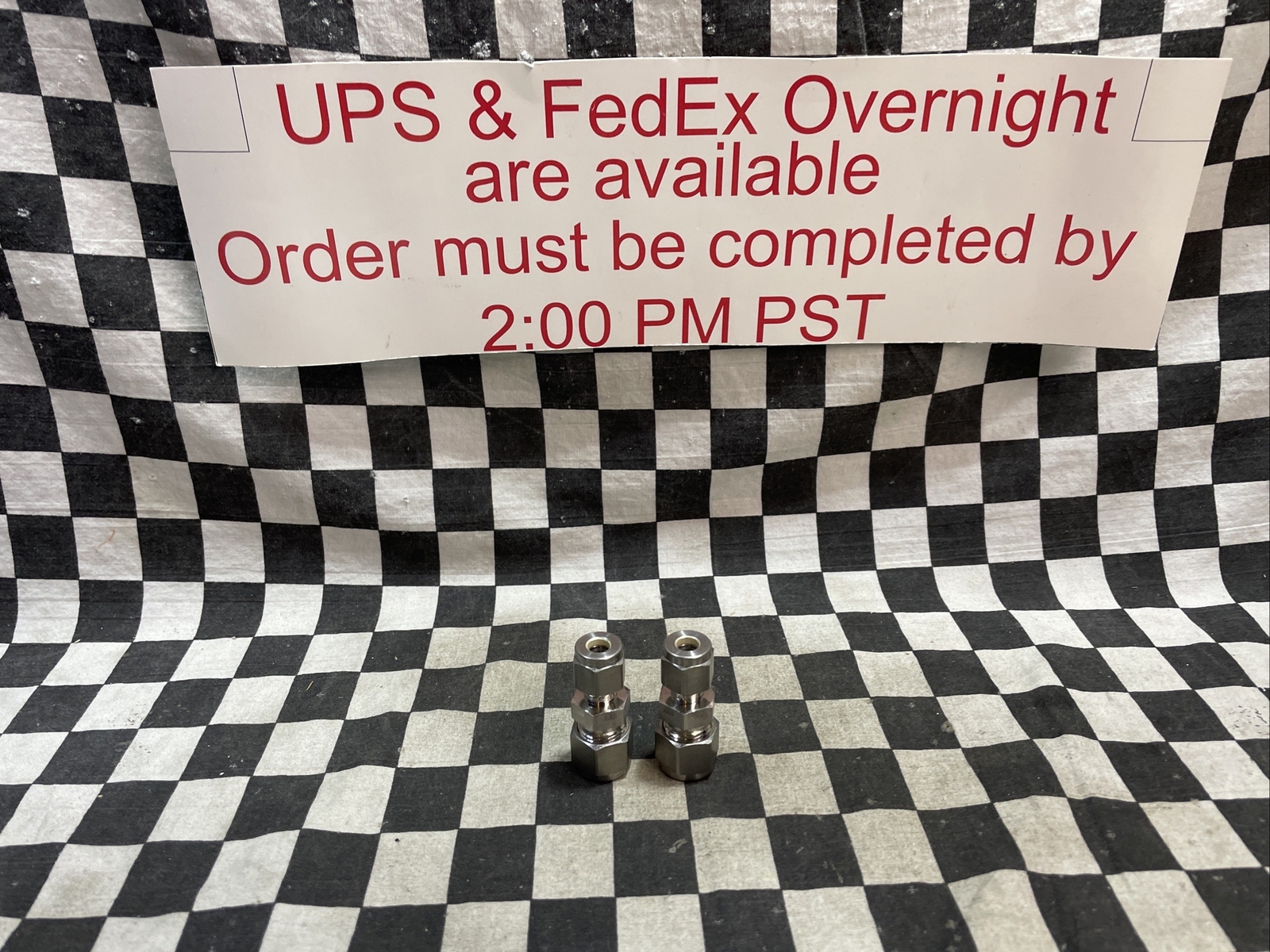 SWAGELOK SS-600-6-4, UNION REDUCER 3/8″ X 1/4″, LOT OF 2, SHIPSAMEDAY #E56