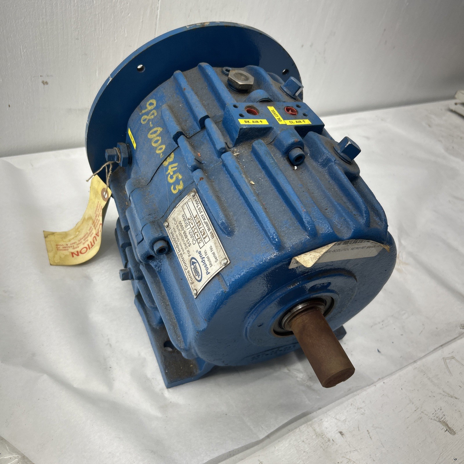 Posidyne Force Control Industries. 02-251-0c. Clutch/ Brake 1.125” Shaft New