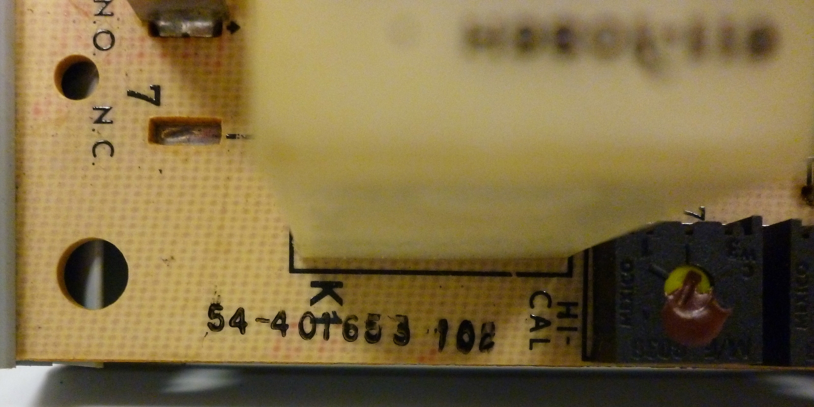Fenwal 54-401653-102 Temperature Control
