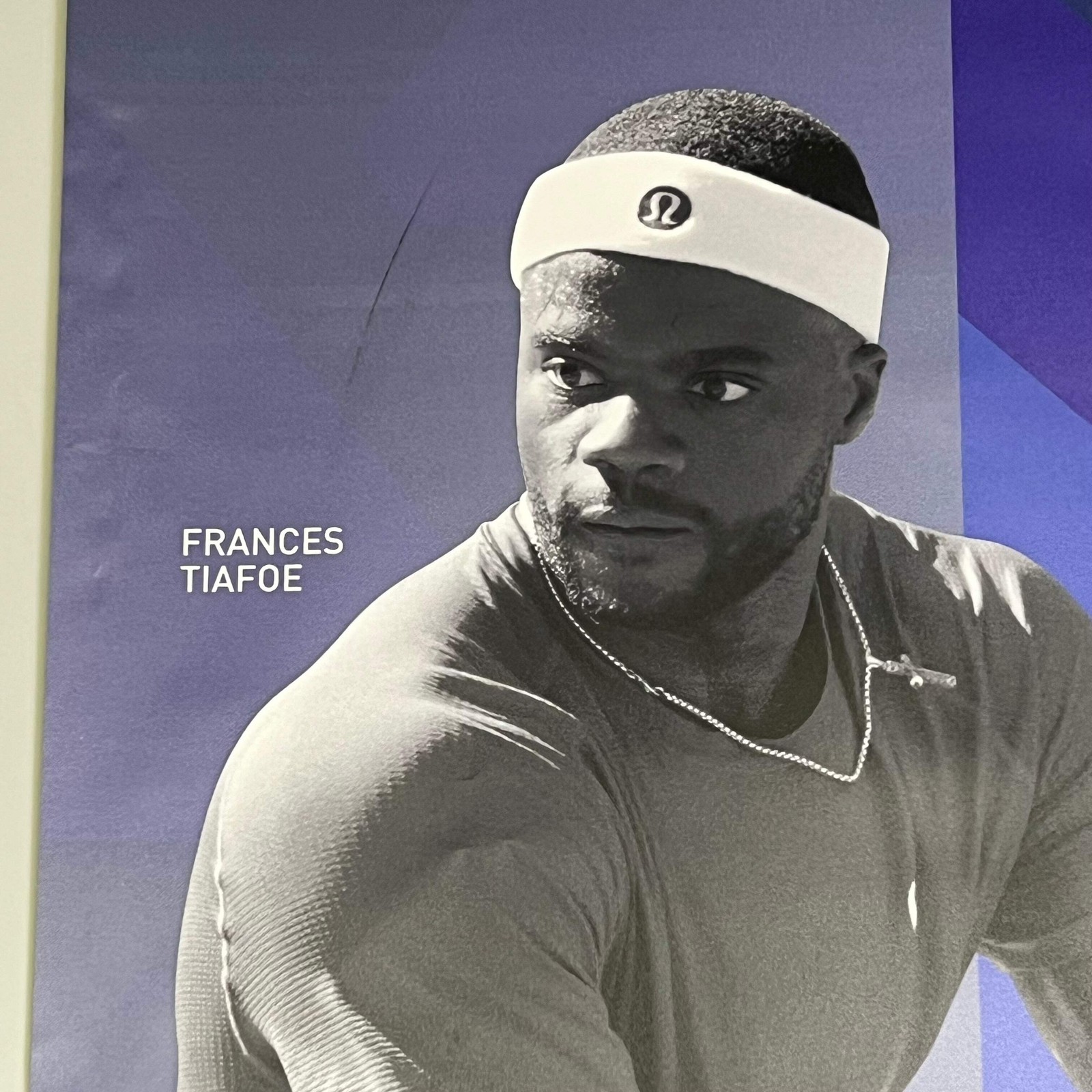 YONEX Hangable Percept Long Vinyl Banner Tiafoe & Yastremska 24″w x 6′
