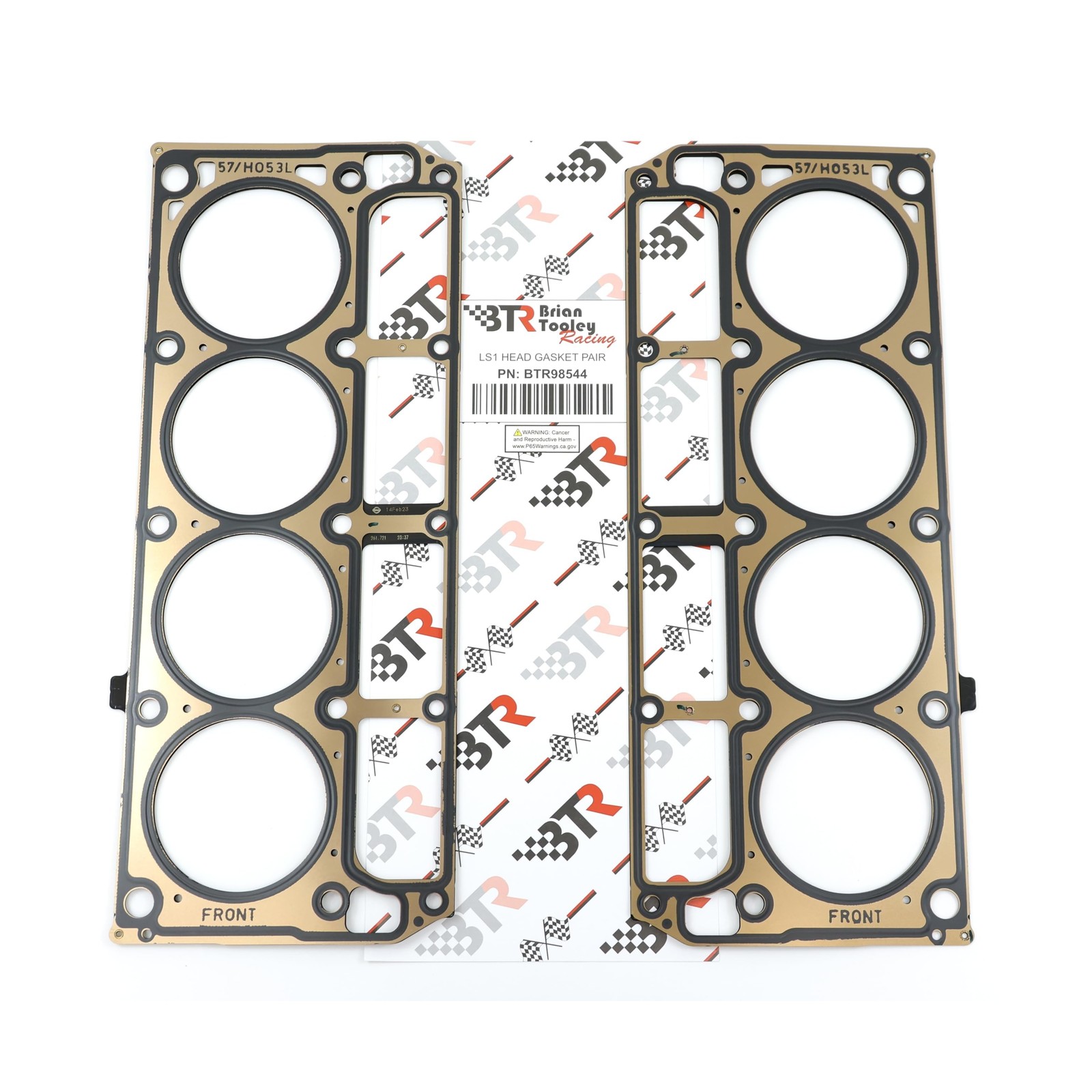 BTR Brian Tooley Racing LS1/LS6 MLS Cylinder Head Gasket Pair – Fits 4.8L 5.3…