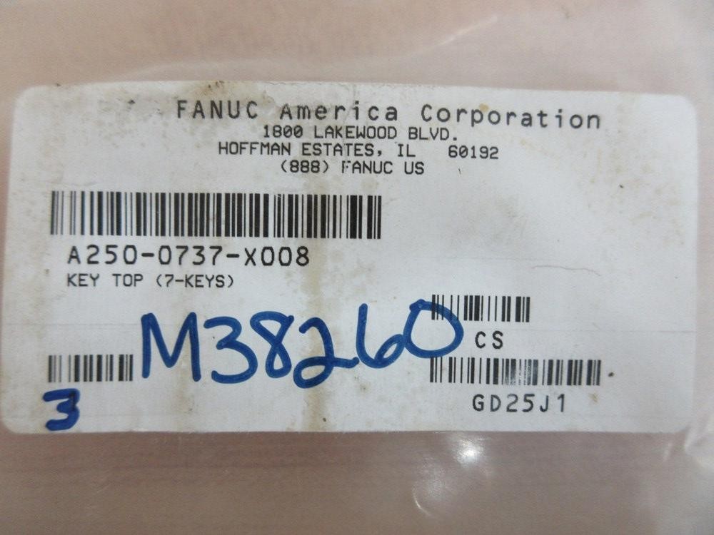 Fanuc A250-0737-X008 Key Top A2500737X008